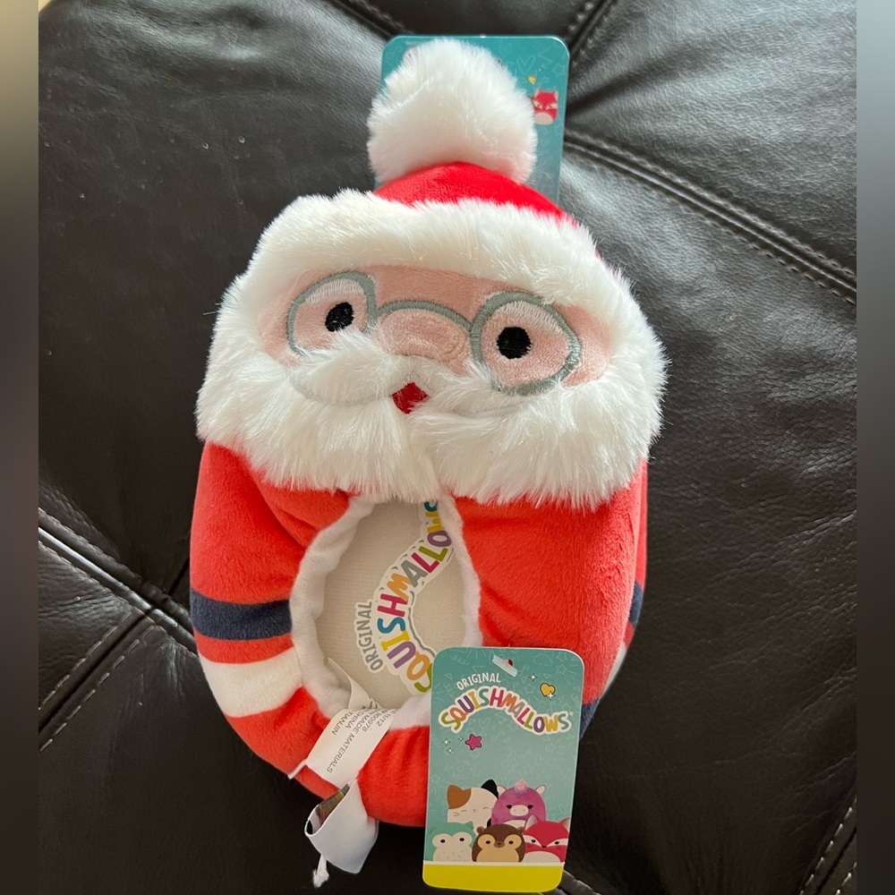 Santa Squishmallow Plush Slippers - Children or Even Adults - Size 13/1 - Picture 2 of 9